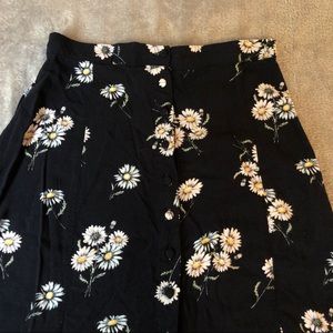 Daisies Midi Skirt